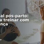 Mulher em treino funcional ao ar livre — personal pós-parto, retorno seguro