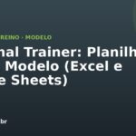 Personal Trainer: Planilha de Treino Modelo (Excel e Google Sheets)