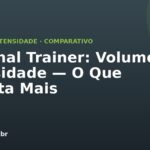 Personal Trainer: Volume ou Intensidade — O Que Importa Mais