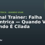 Personal Trainer: Falha Concêntrica — Quando Vale e Quando É Cilada
