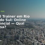 Personal Trainer em Rio Grande do Sul: Online ou Presencial — Qual Compensa?