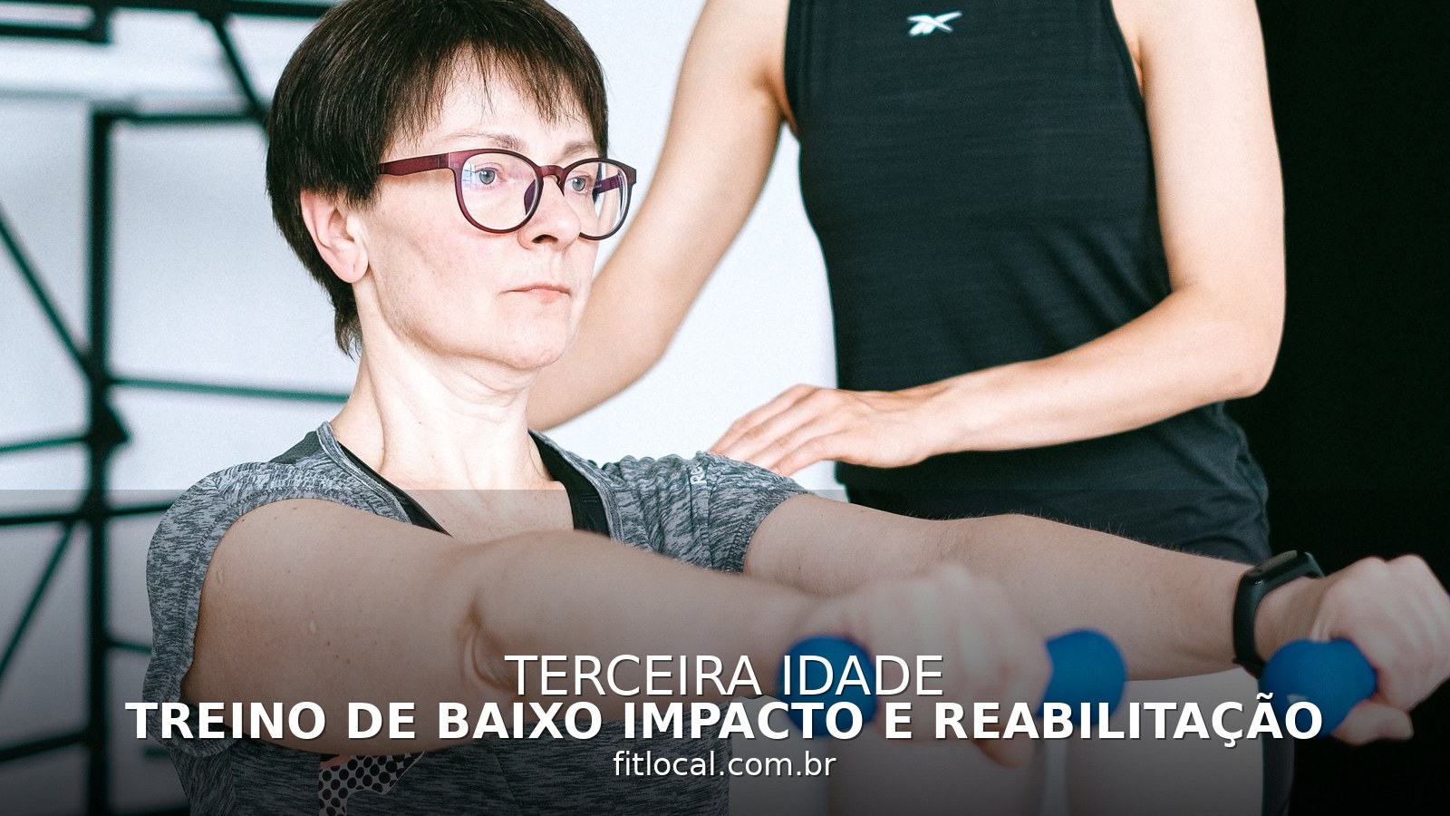 Treino de baixo impacto e reabilitação