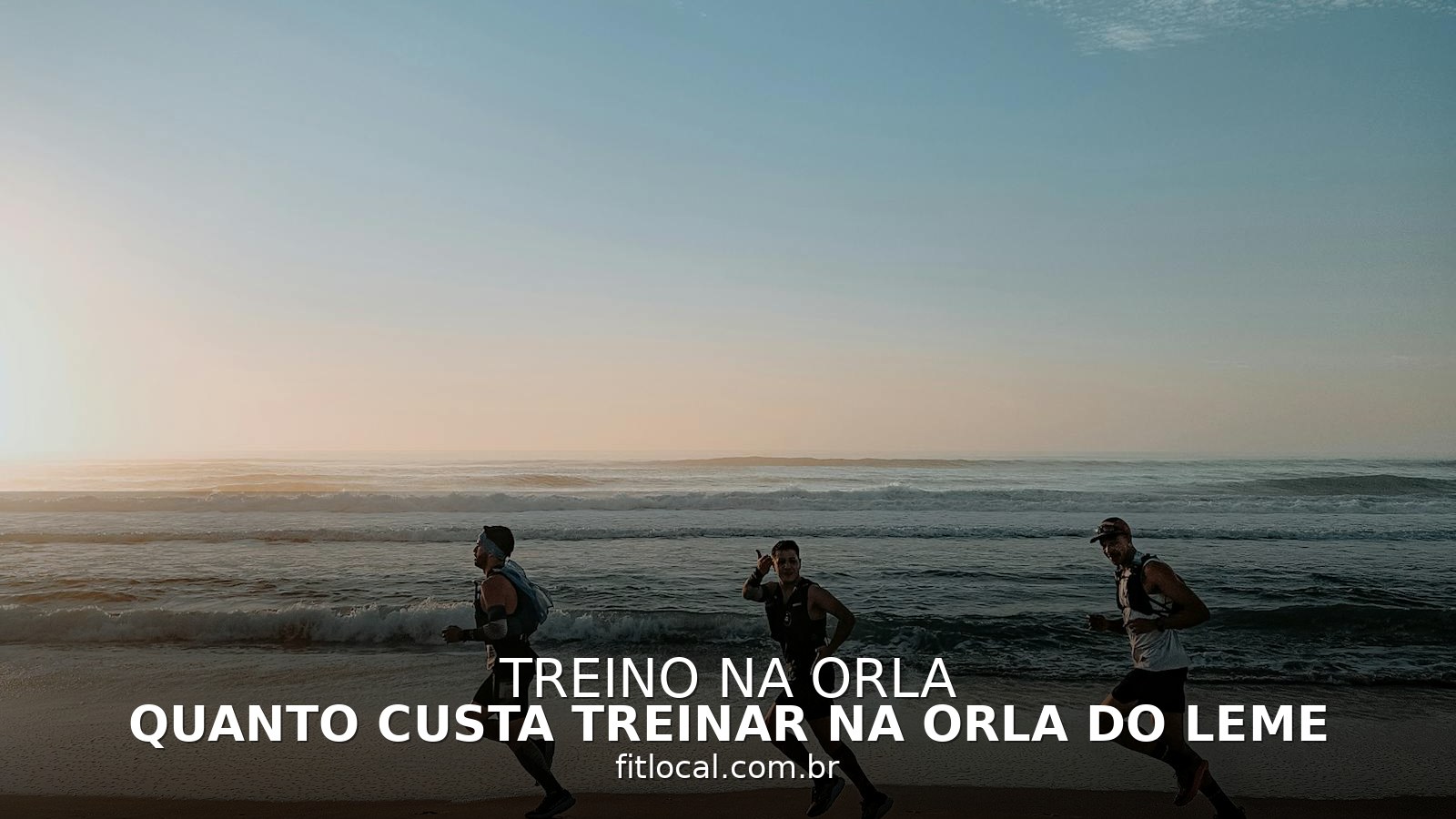 Quanto custa treinar na orla do Leme