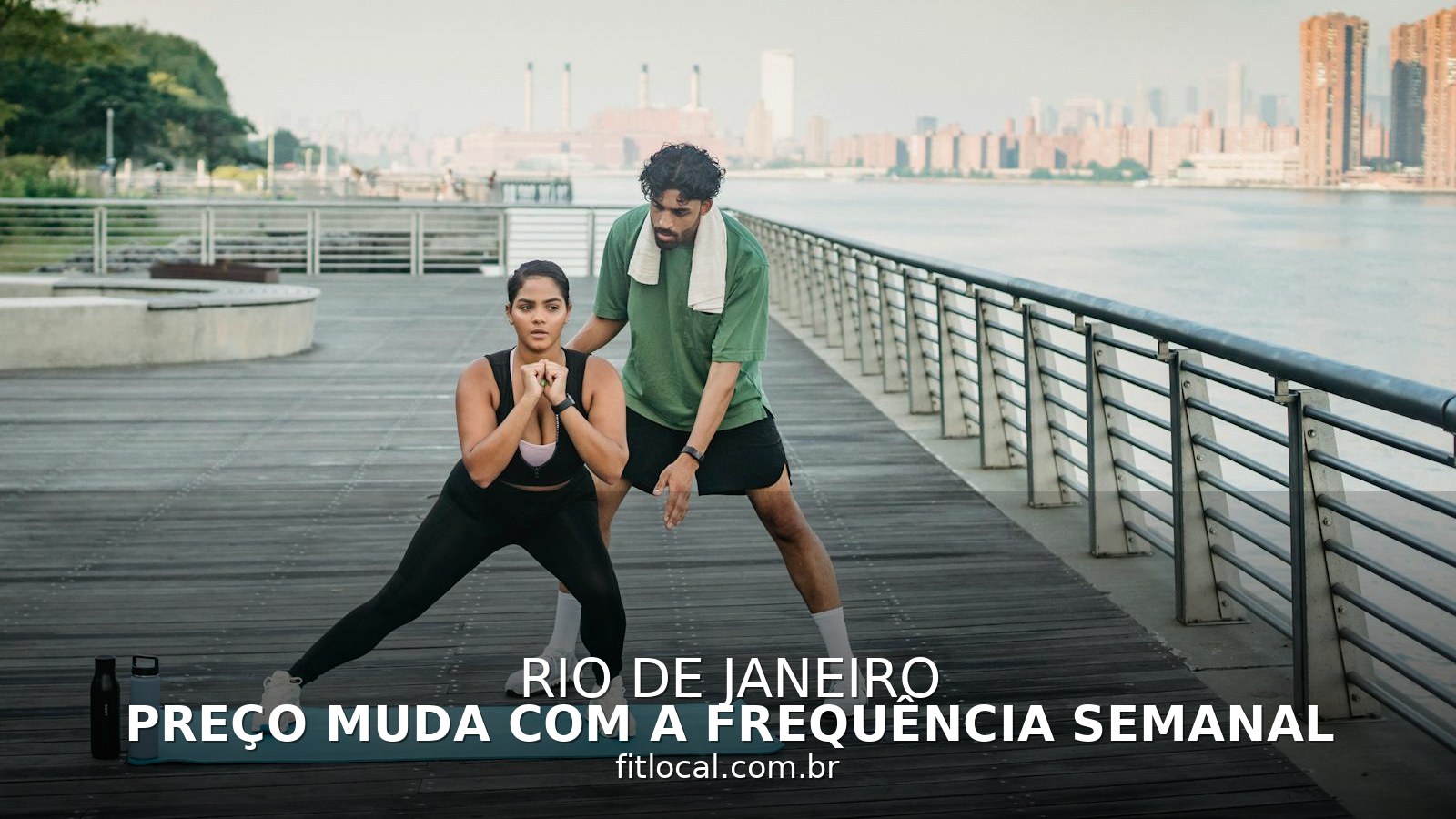 Preço muda com a frequência semanal