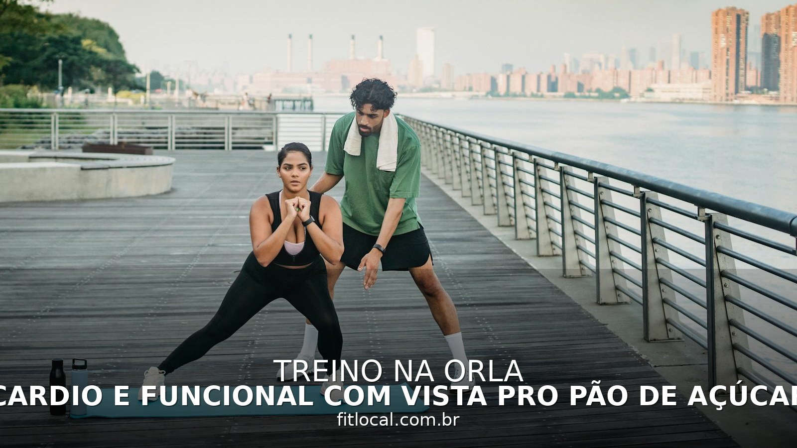 Cardio e funcional com vista pro Pão de Açúcar