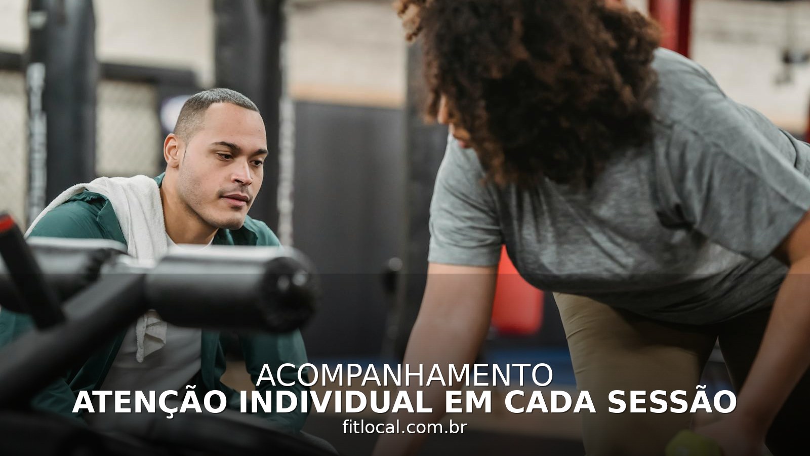 Atenção individual em cada sessão