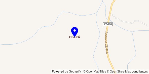 Mapa de Ceará - Nutricionistas