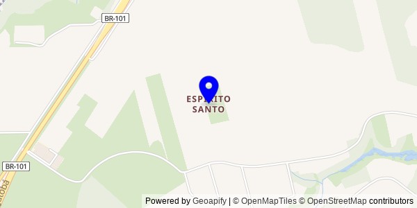 Mapa de Espírito Santo - Nutricionistas