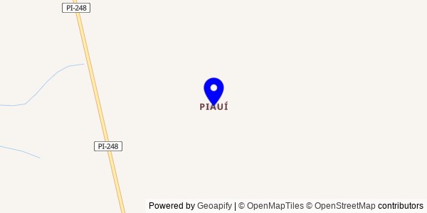 Mapa de Piauí - Nutricionistas
