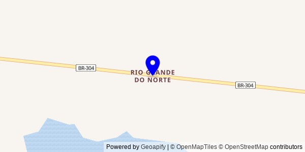 Mapa de Rio Grande do Norte - Nutricionistas