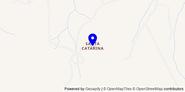 Mapa de Santa Catarina - Nutricionistas