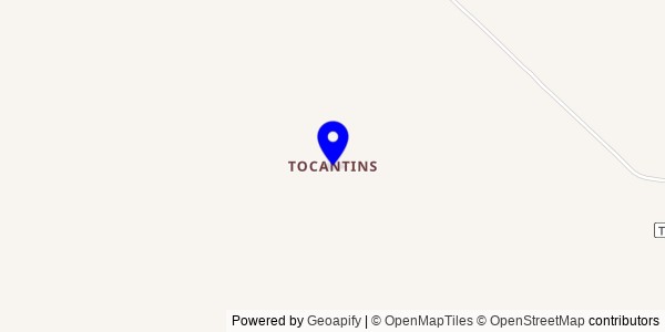 Mapa de Tocantins - Nutricionistas