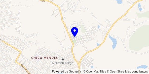 Mapa de Manoel Urbano - Fisioterapeutas