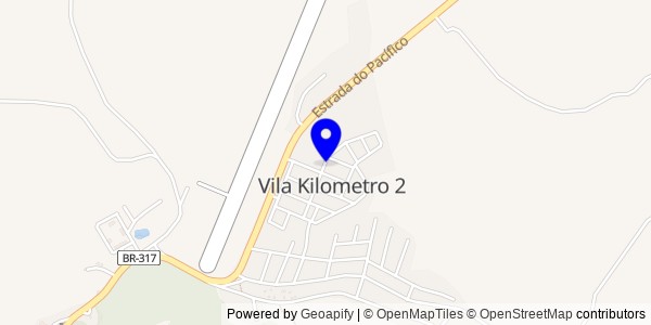 Mapa de Sena Madureira - Nutricionistas