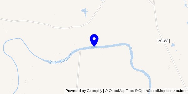 Mapa de Xapuri - Nutricionistas