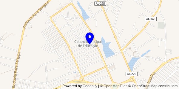 Mapa de Água Branca - Nutricionistas