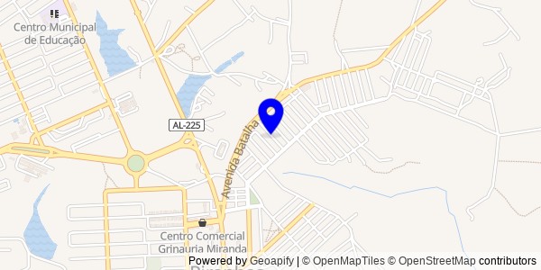 Mapa de Belo Monte - Nutricionistas