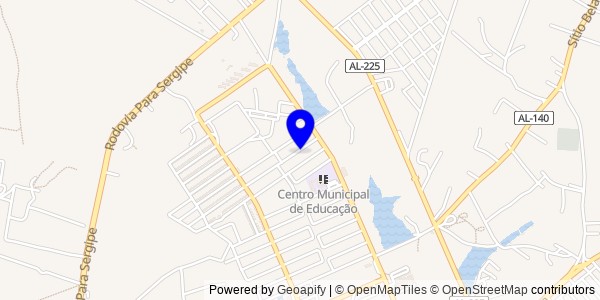 Mapa de Mata Grande - Nutricionistas