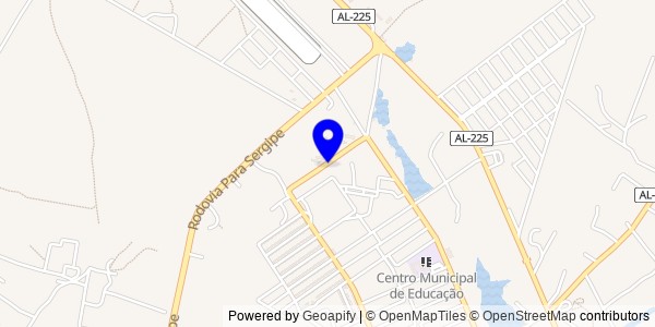 Mapa de Ouro Branco - Fisioterapeutas