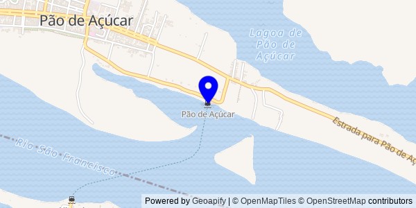 Mapa de Pão de Açúcar - Nutricionistas