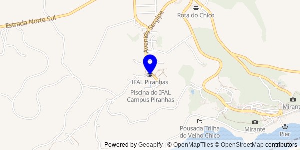 Mapa de Piranhas - Nutricionistas