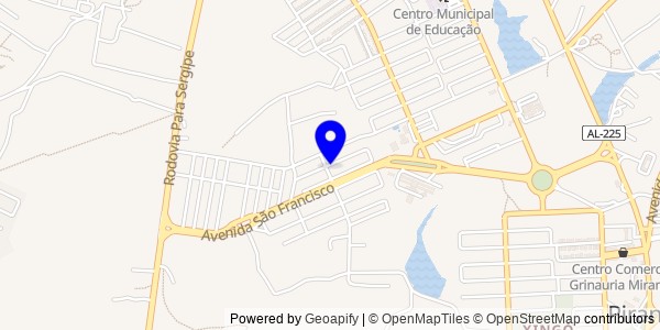 Mapa de Campestre - Nutricionistas