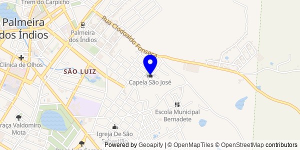 Mapa de Capela - Fisioterapeutas