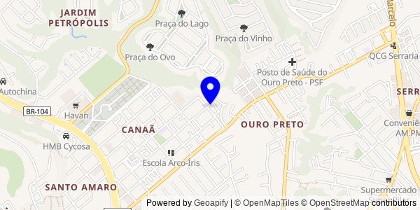 Mapa de Maragogi - Nutricionistas