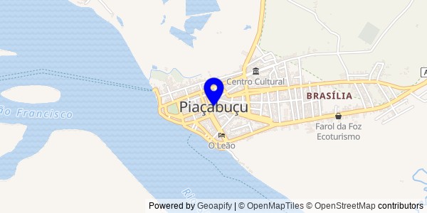 Mapa de Piaçabuçu - Nutricionistas