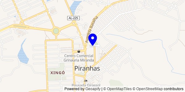 Mapa de Paulo Jacinto - Nutricionistas