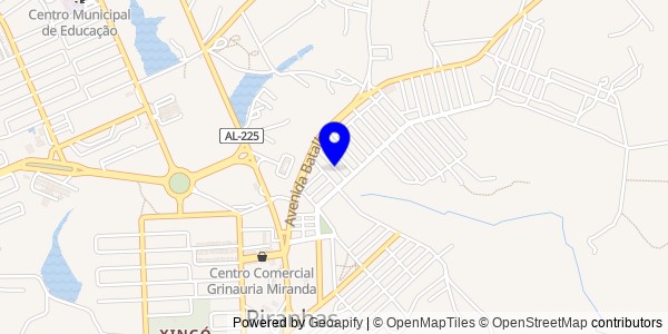 Mapa de Tanque d'Arca - Nutricionistas