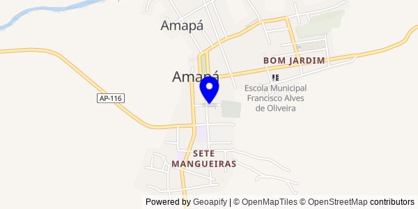 Mapa de Amapá - Fisioterapeutas