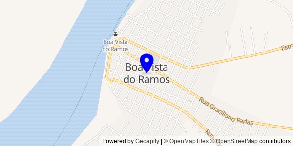 Mapa de Boa Vista do Ramos - Nutricionistas