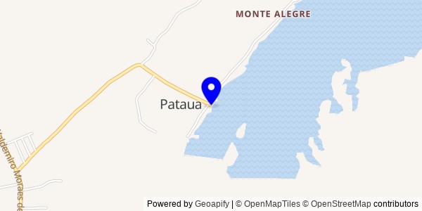 Mapa de Caapiranga - Nutricionistas