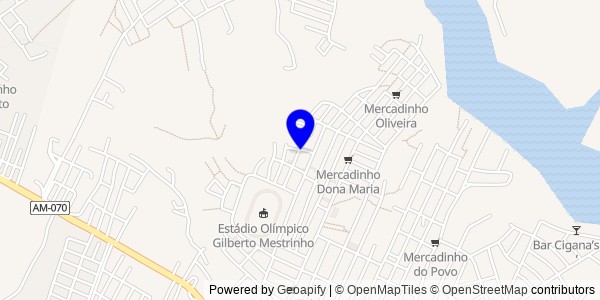 Mapa de Coari - Nutricionistas