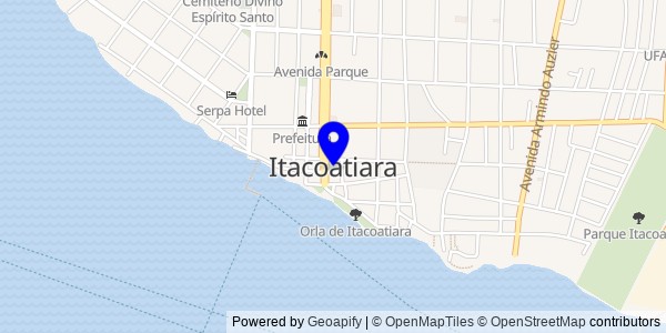 Mapa de Itacoatiara - Nutricionistas