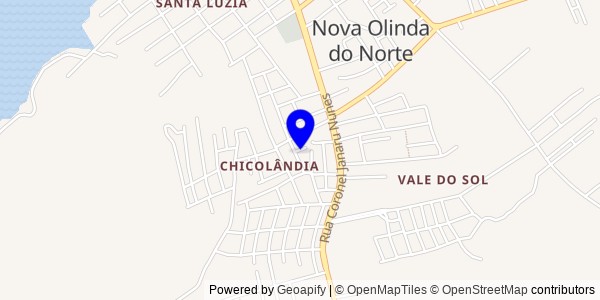 Mapa de Manacapuru - Nutricionistas