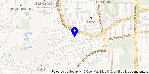 Mapa de Nhamundá - Nutricionistas