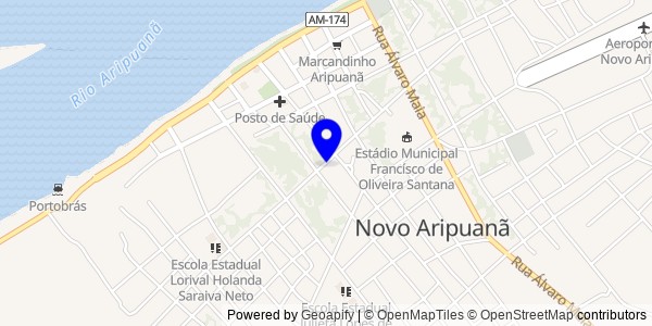 Mapa de Presidente Figueiredo - Nutricionistas