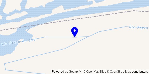 Mapa de Rio Preto da Eva - Fisioterapeutas