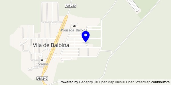 Mapa de Atalaia do Norte - Fisioterapeutas