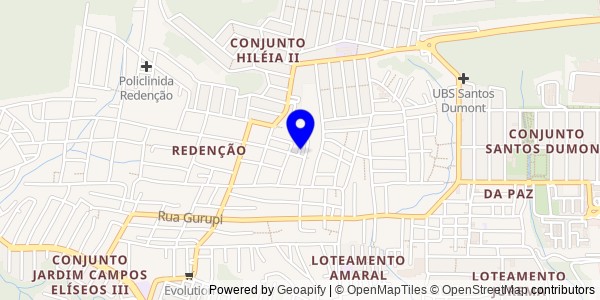 Mapa de Carauari - Fisioterapeutas