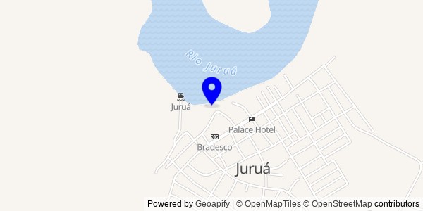 Mapa de Juruá - Fisioterapeutas