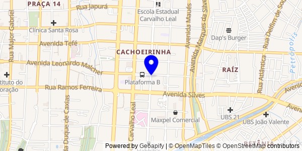 Mapa de Borba - Fisioterapeutas