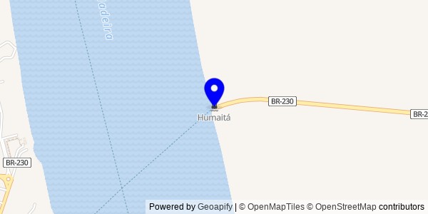 Mapa de Humaitá - Fisioterapeutas