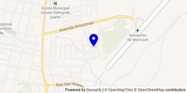 Mapa de Novo Aripuanã - Nutricionistas