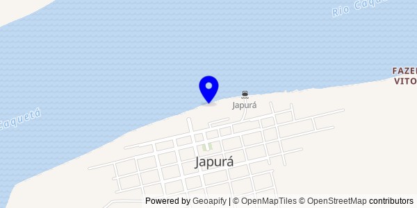 Mapa de Japurá - Nutricionistas