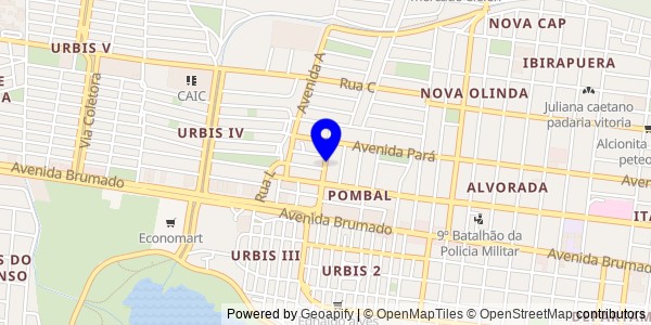 Mapa de Anagé - Nutricionistas