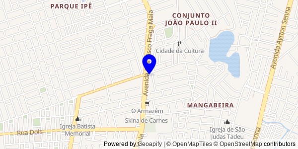 Mapa de Boa Nova - Nutricionistas