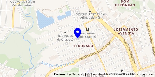 Mapa de Bom Jesus da Serra - Fisioterapeutas